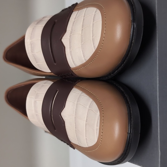 ECCO Loafers Cashmere/Chocolate US 9.5 EURO 40 NEW - Picture 8 of 11